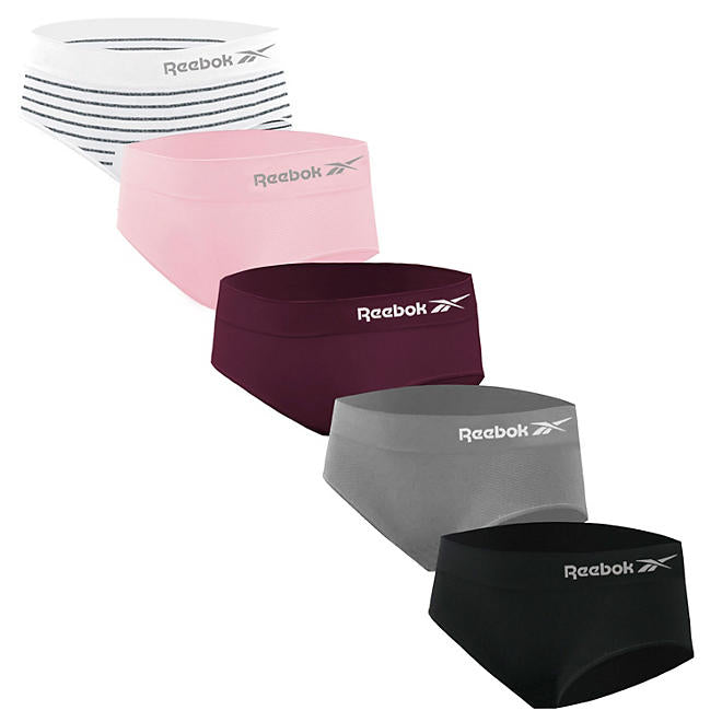 Reebok Ladies Seamless Hipster (5-Pack)